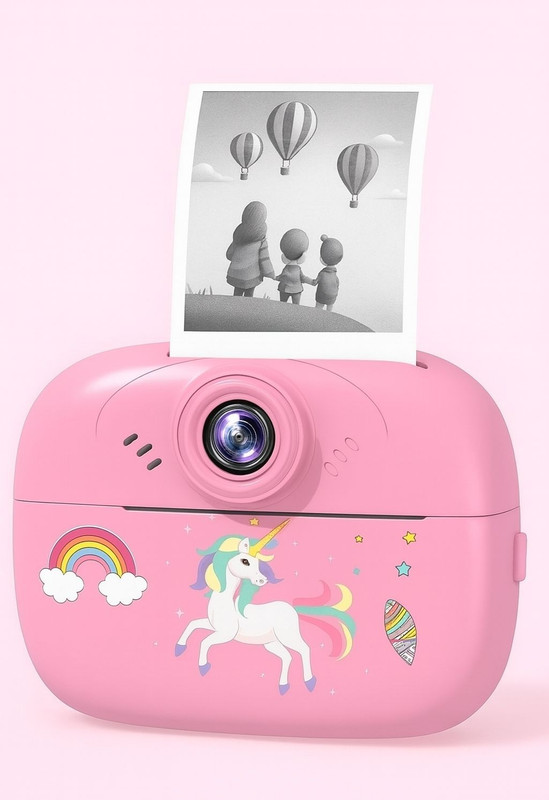 Kidzkollection 13 ‎DIY Digital Camera Instant Camera(Pink)