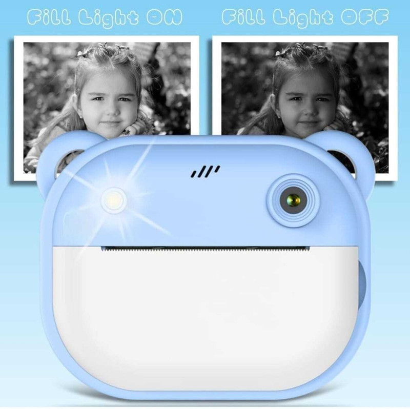 kayjoy Digital Kids Instant Print Camera with HD Selfie Video & Puzzle Games Fun Instant Camera(Multicolor)