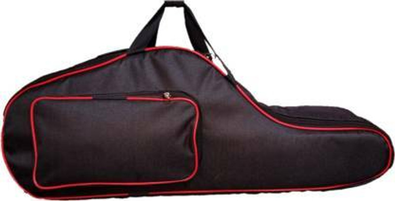 NIOS SPORTS Black Red Dashing Saxophone Bag For Your Saxophone Instrument Scratch Free Saxophone Bag