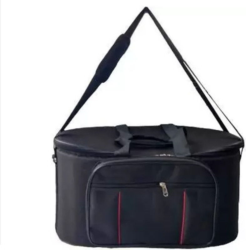 APAKSH Tabla Hard Fiber Case Bag Black Tabla Bag