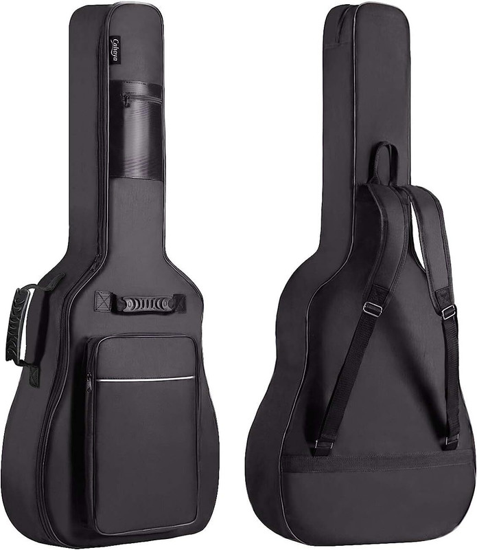 BLUE PANTHERS Acoustique 101,6 cm, 104,1 cm, 106,7 cm, Version Premium améliorée 12 mm Guitar Bag