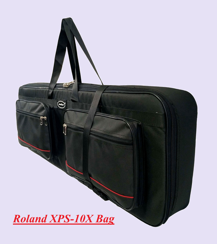 MALAV Roland XPS-10X Synthesizer Keyboard Heavy Duty Padded Bag with Pockets Keyboard Bag