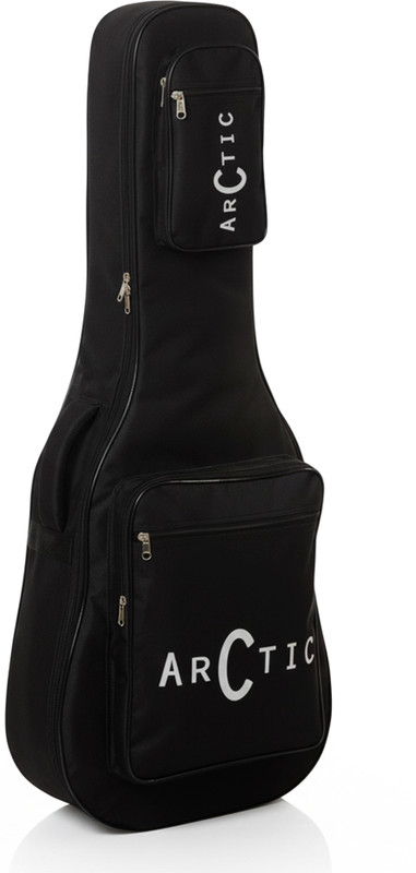 Arctic Heavy Padded Guitar Backpacks With Cover Soft Fabric Guitar Bag