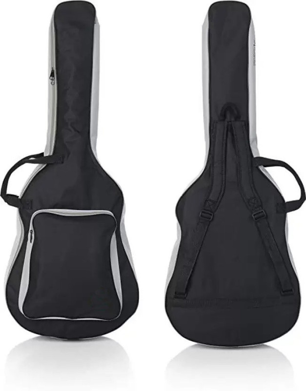 Grow wings Heavy Padded Guitar Bag With Black Grey Color Cover Fender Soft Fabric 40 Inch. Guitar Bag