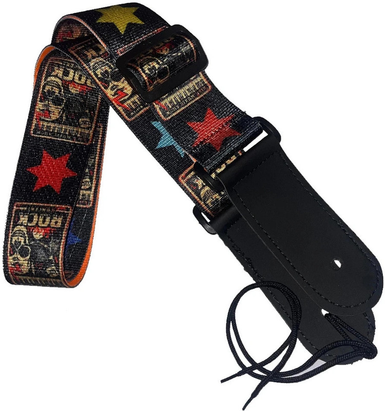 IMAGINEA Guitar Strap Belt for Acoustic Guitar & Electric Guitar Adjustable Belt Nylon Strap(Multicolor)