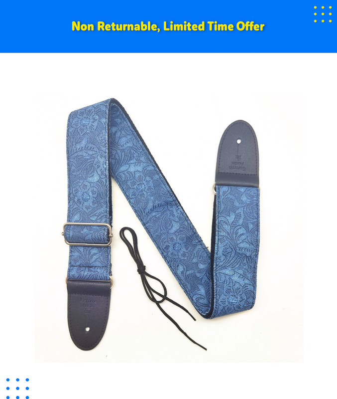 GAMMA AUDIO Cotton Strap(Black, Blue)