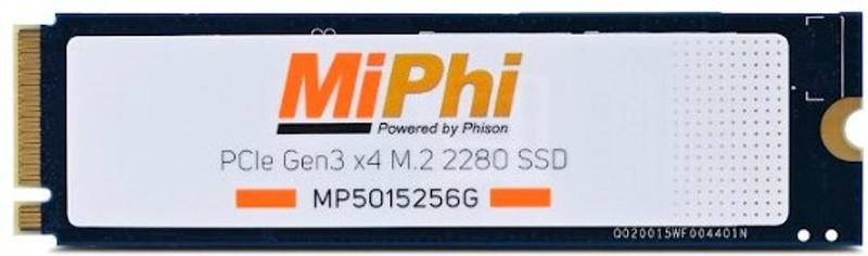 MIPHI MP300G3 256 GB Desktop, Laptop Black PCIe NVMe Internal Solid State Drive (SSD) (MP5015256G)(Interface: PCIe NVMe, Form Factor: M.2)