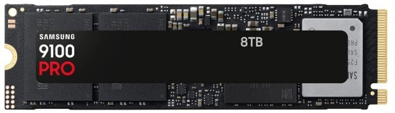 Samsung 9100 Pro 8 TB Desktop Black PCIe NVMe Internal Solid State Drive (SSD) (MZ-VAP8T0BW)(Interface: PCIe NVMe, Form Factor: M.2)