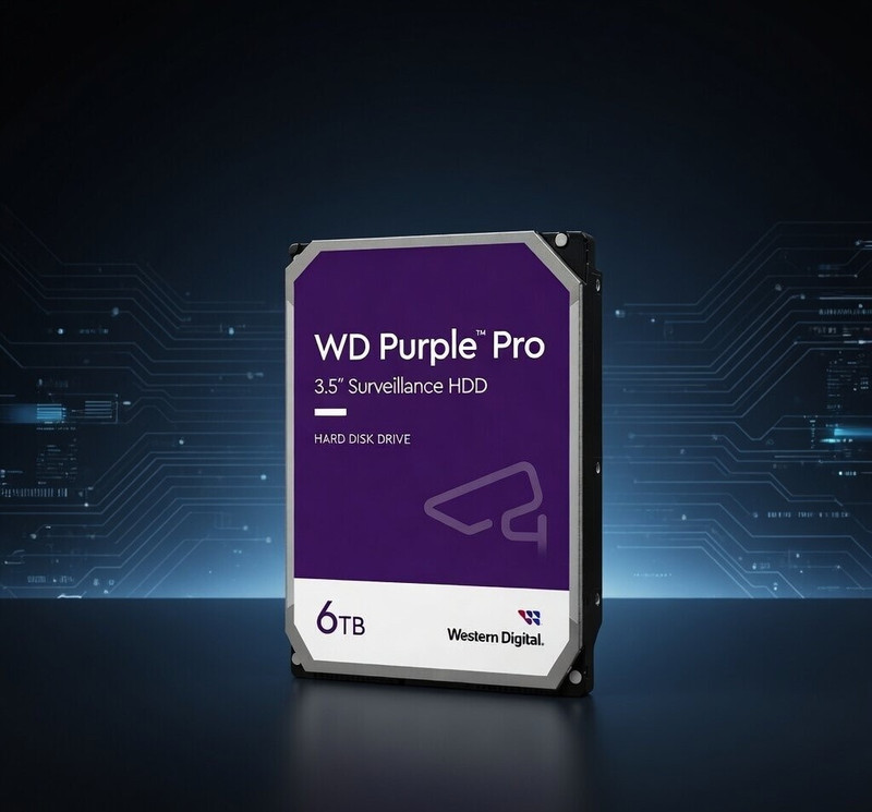 PRAMA NA 6 GB Network Attached Storage Purple SATA Internal Hard Disk Drive (HDD) (WDP6TPRO6TB-CCTV)(Interface: SATA, Form Factor: 2.5 Inch)