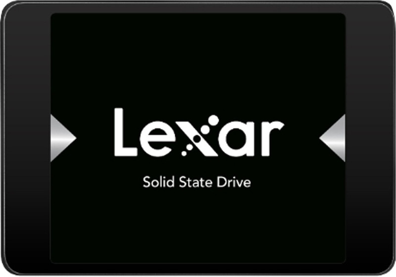Lexar NS10 Lite 120 GB Laptop, Desktop Black SATA III Internal Solid State Drive (SSD) (LNS10LT-120BCN)(Interface: SATA III, Form Factor: 2.5 Inch)