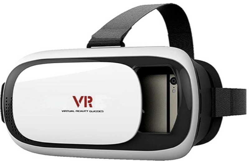 DioZone VR Headset 3D VR Box with Bluetooth Gamepad and HD Lens System 2 GB Servers Black SATA Internal Solid State Drive (SSD) (VR WHITE 17)(Interface: SATA, Form Factor: M.2)