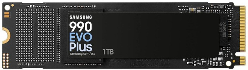 Samsung 990 EVO Plus 1 TB Desktop Black PCIe NVMe Internal Solid State Drive (SSD) (MZ -V9S1T0BW)(Interface: PCIe NVMe, Form Factor: M.2)