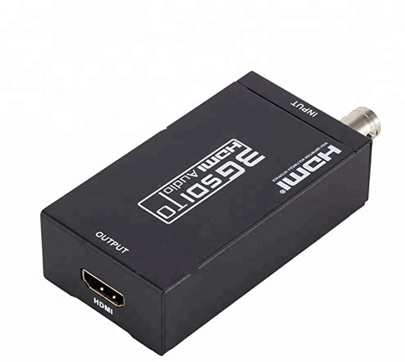 RuhZa SDI to HDMI Composite Mini 3G SDI to HDMI Converter Adapter HDMI Internal Optical Drive