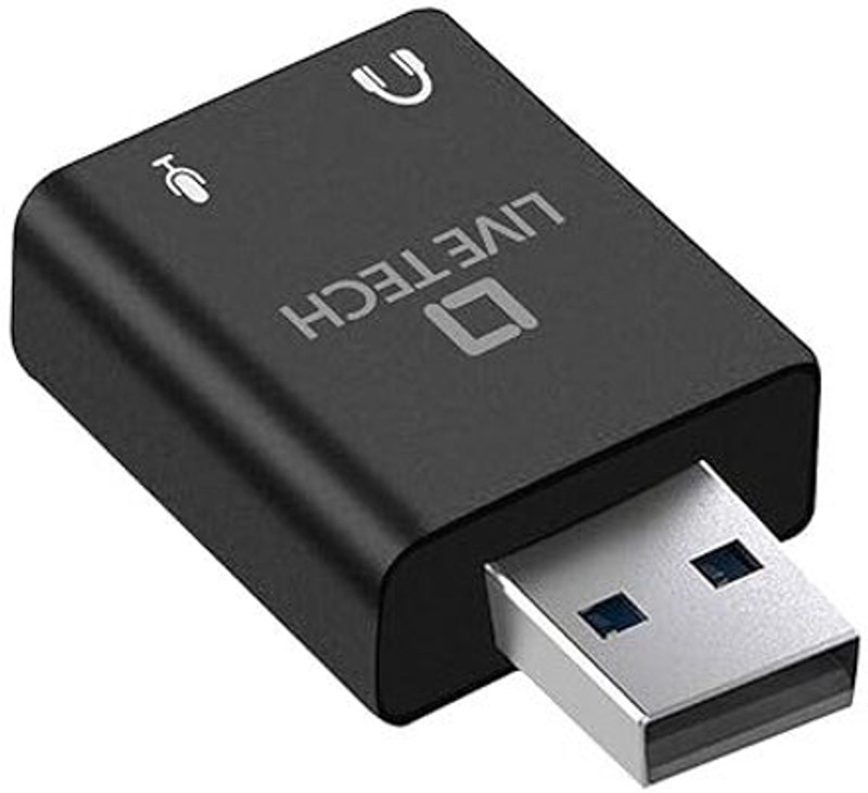 Live Tech Champ USB Internal Sound Card(7.1 Audio Channel)