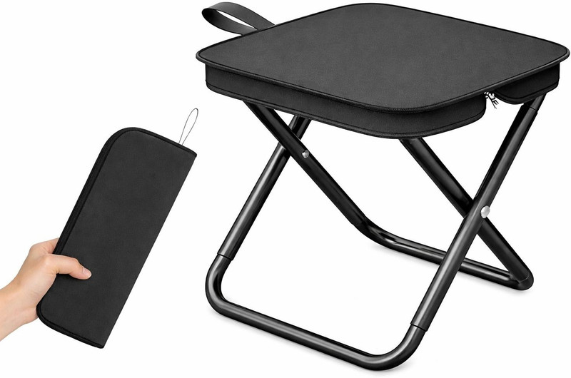 Butee Lightweight Folding Stool for Outdoor Use – Perfect for Hiking, Fishing & Picnic Foldable Carbon Steel Inversion Chair
