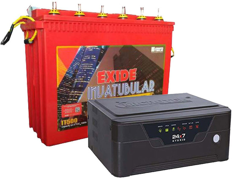 EXIDE 54 Months Warranty Tubular Inverter Battery(150 Ah, IMST1500+Magic825)