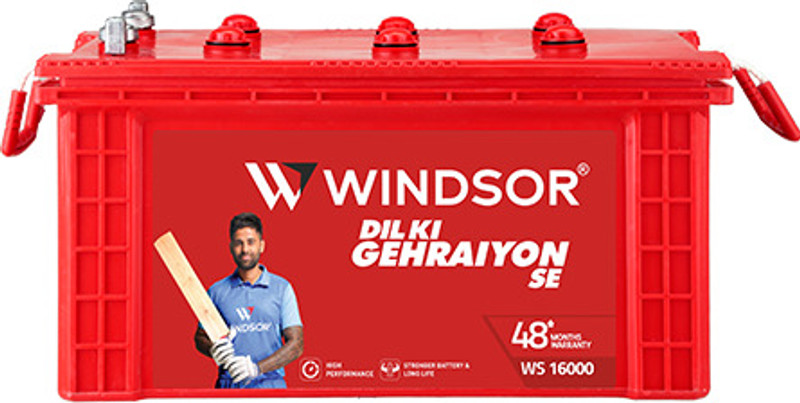 Windsor 48 Months Warranty Tubular Inverter Battery(140 Ah, Wsj 16000)