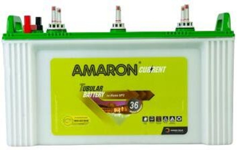 AMARON CURRENT Short Tubular Battery -AM160ST36 (AAM-CR-AM160ST36) CURRENT Short Tubular Battery -AM160ST36 (AAM-CR-AM160ST36) with 36 Months Warranty Modified Sine Wave Inverter(1100 VA)