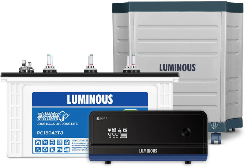 LUMINOUS 75 Months Warranty Tubular Inverter Battery(150 Ah, Zelio+ 1100 Inverter_LM 18075)