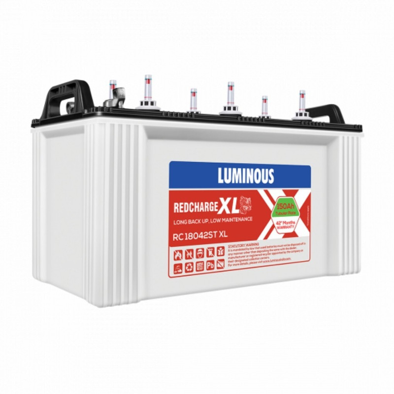 LUMINOUS Tubular Inverter Battery(150 Ah, RC18042ST XL)