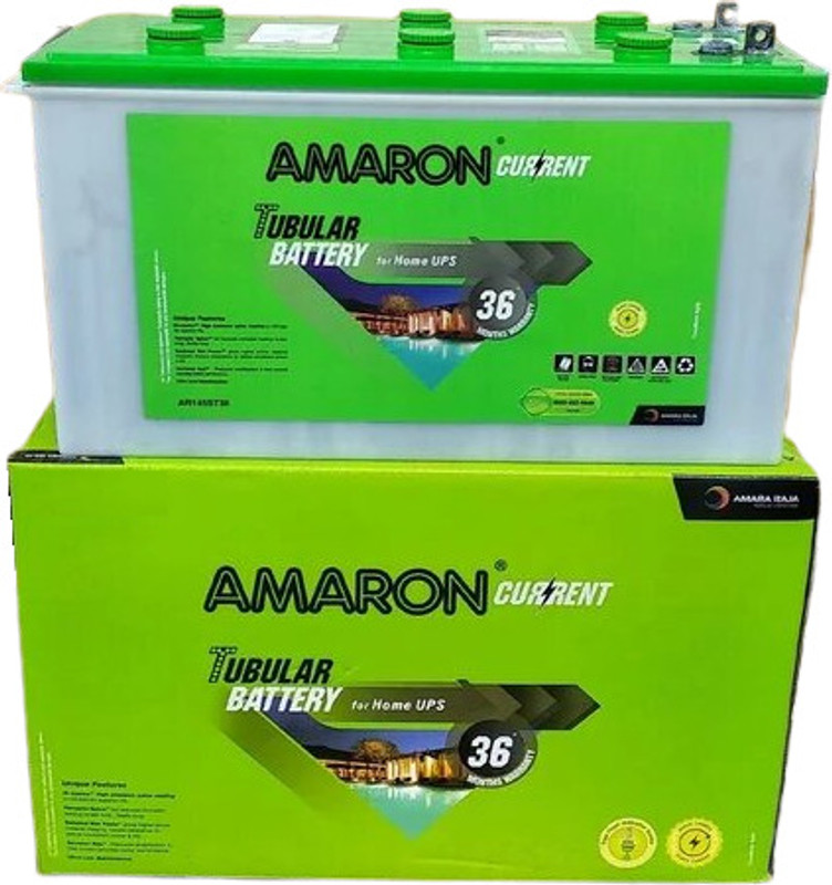 AMARON 36 Months Warranty Tubular Inverter Battery(135 Ah, 950va with 135 AH)