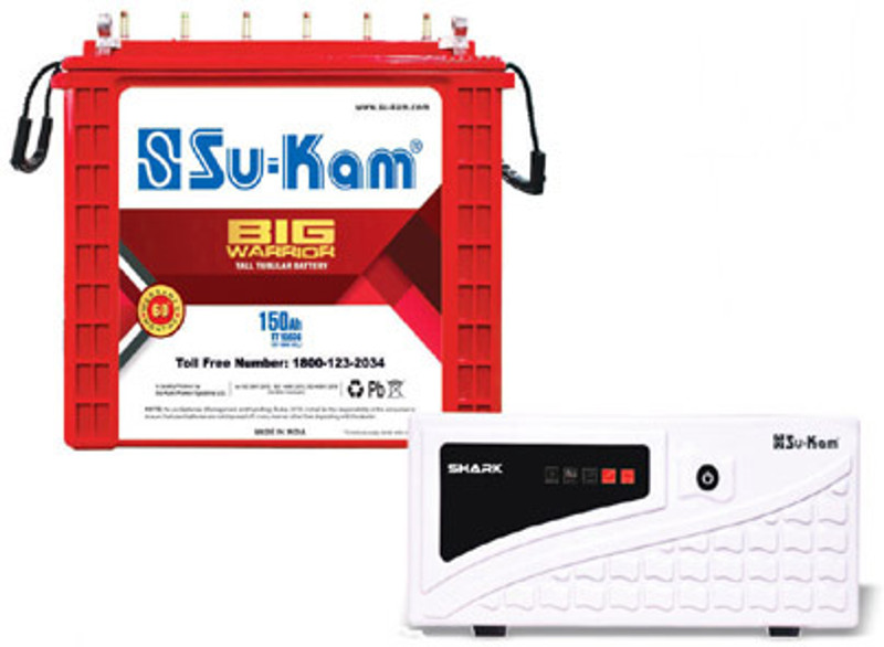 Su-Kam 36 Months Warranty Tubular Inverter Battery(150 Ah, SPB 15018)