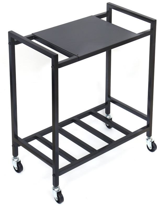 Livzing IBS Trolley for Inverter and Battery(Black)
