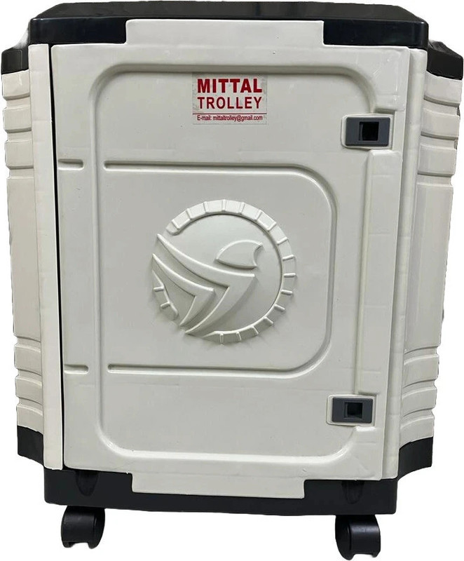 MITTAL IT TUBULAR Trolley for Inverter and Battery(Black, White)