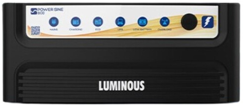 LUMINOUS Power Sine Black 1100 with 3 Year Warranty Pure Sine Wave Inverter(900 VA)