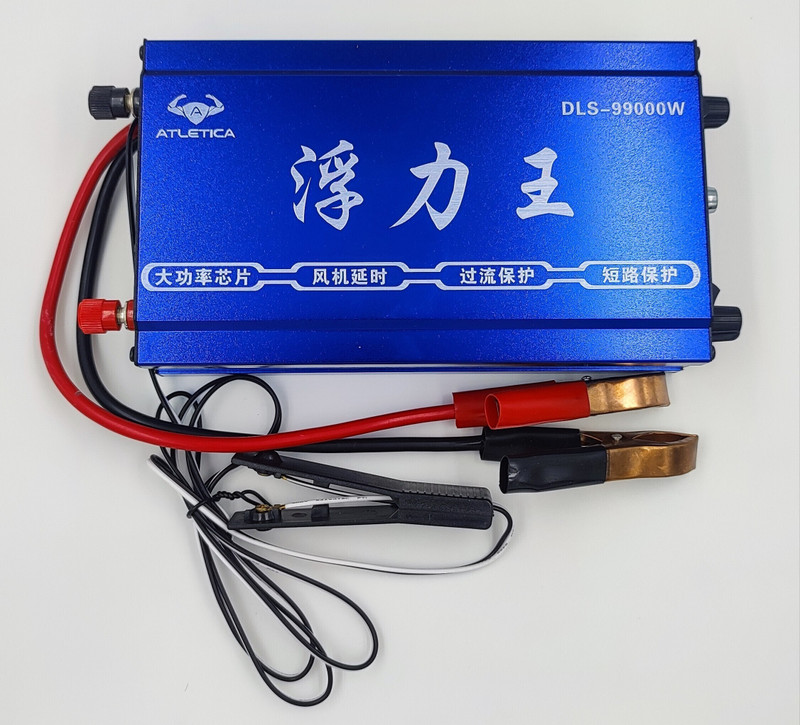 blusonic 99000W 99000W Fishing Machine Power Inverter DC-12V AC300-1500V Pure Sine Wave Inverter(500 VA)