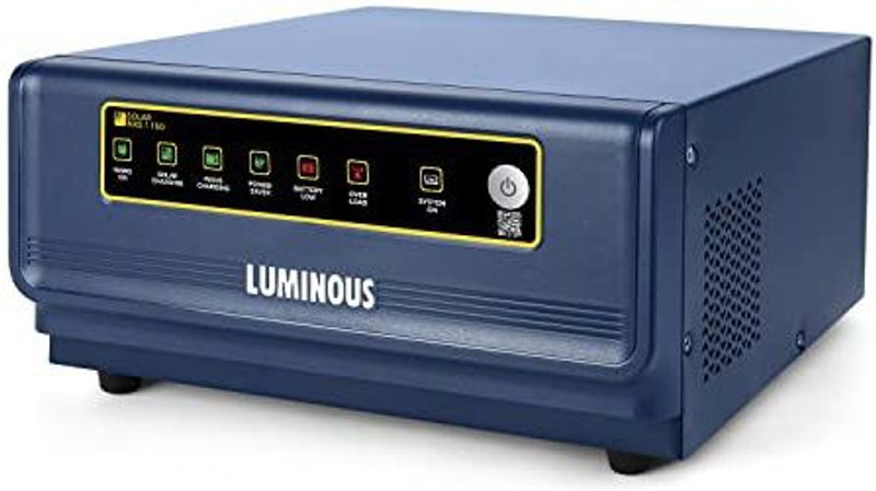 LUMINOUS Solar NXG 1100 Solar Inverter with 24 Months Warranty Solar Compatible Pure Sine Wave Inverter(500 VA)