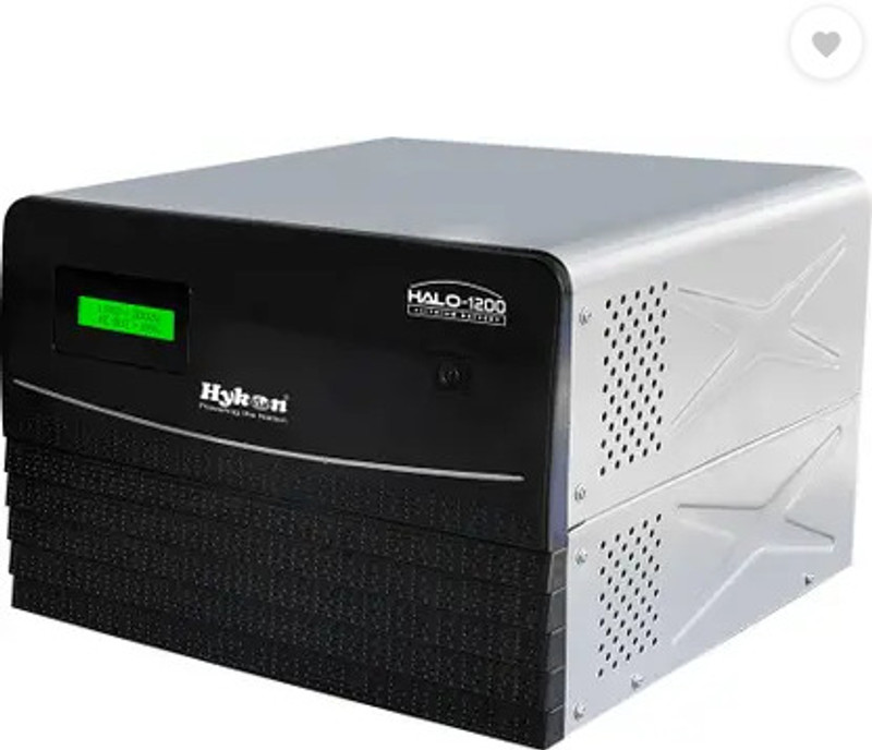Hykon 01 with 5 Year Warranty Solar Compatible Pure Sine Wave Inverter(1200 VA)