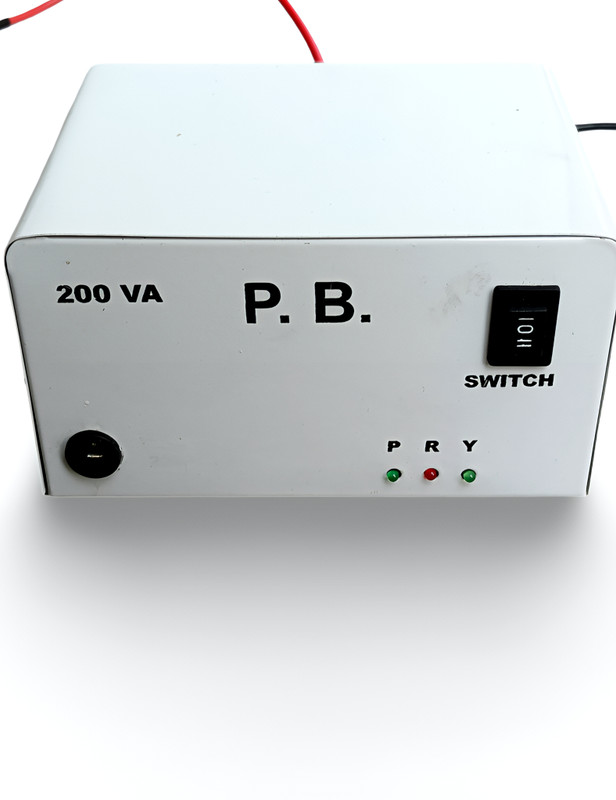P.I enterprises 200w converter 230v output with amplifier inside bluetooth connectivity with 1 Months Warranty Solar Compatible Lithium Ion(500 VA)