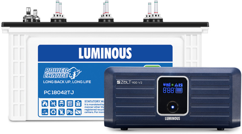 LUMINOUS Evo S 1550 Evo S 1550 with 36 Months Warranty Pure Sine Wave Inverter(1400 VA)