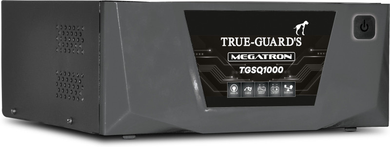 TrueGuards TGSQ1000 Inverter for Home, Office, Shops | MegaTron with 36 Months Warranty Square Wave Inverter(850 VA)