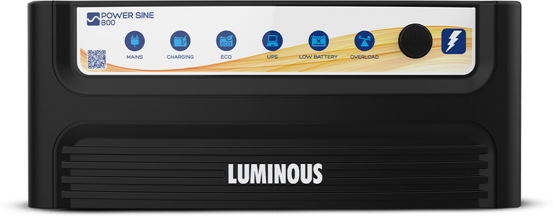 LUMINOUS power sine 800/12v-230v, 50hz with 2 Year Warranty Pure Sine Wave Inverter(700 VA)