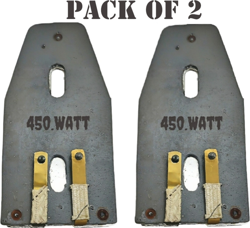asep Iron Press Element Coil/Mica Iron Element/Iron 450W ment/Iron Coil (Pack of 2) 450 W Dry Iron(Grey)