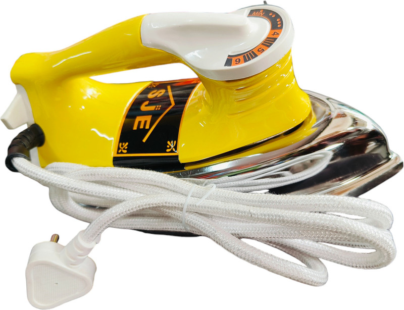 SJE PLAMCHA DI-032 750 W Dry Iron(White and yellow)