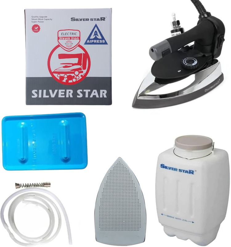 Silver Star by SILVER STAR ASIA ES 300 220 W Steam Iron 1200 W Steam Iron(Black)