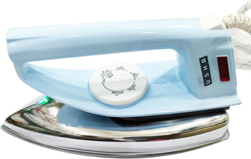USHA 4175M 750 W Dry Iron (Light Blue, Light Green, Light Red)