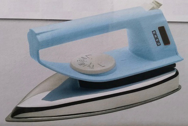 USHA by Usha International Limited Dry Iron 4175 M 750 W Dry Iron(Light Blue & Maroon)