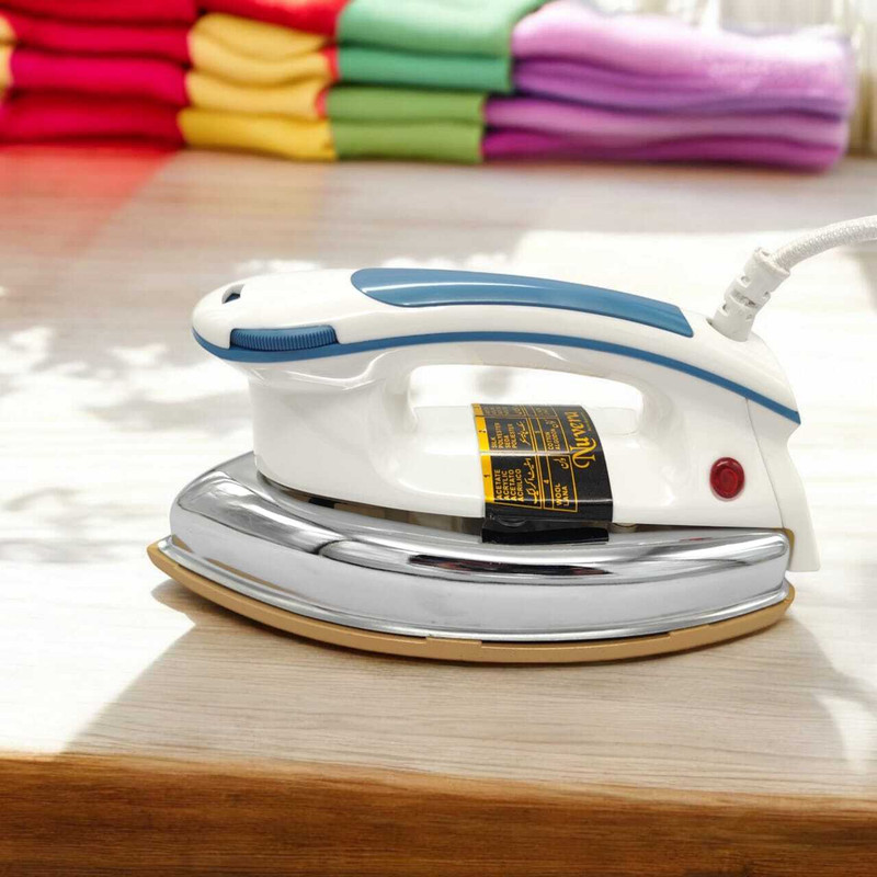 NISSAN HOME APPLIANCES by NISSAN HOME APPLIANCES Blue Plancha 1250 W Heavy Weight Dry Iron Press ( NHA-IR-017 ) 1200 W Dry Iron(Multicolor)