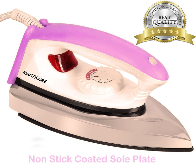 MANTICORE Automatic Fancy iron box Dual Non sticky coating and Overheat protection press 750 W Dry Iron(Multicolor)