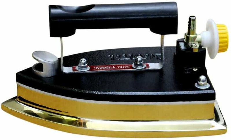 Tovito 6.7 kg Brass lpg gas iron box, Made in India, Heavy Laundry Iron box 0 W LP Gas(Black and Gold)