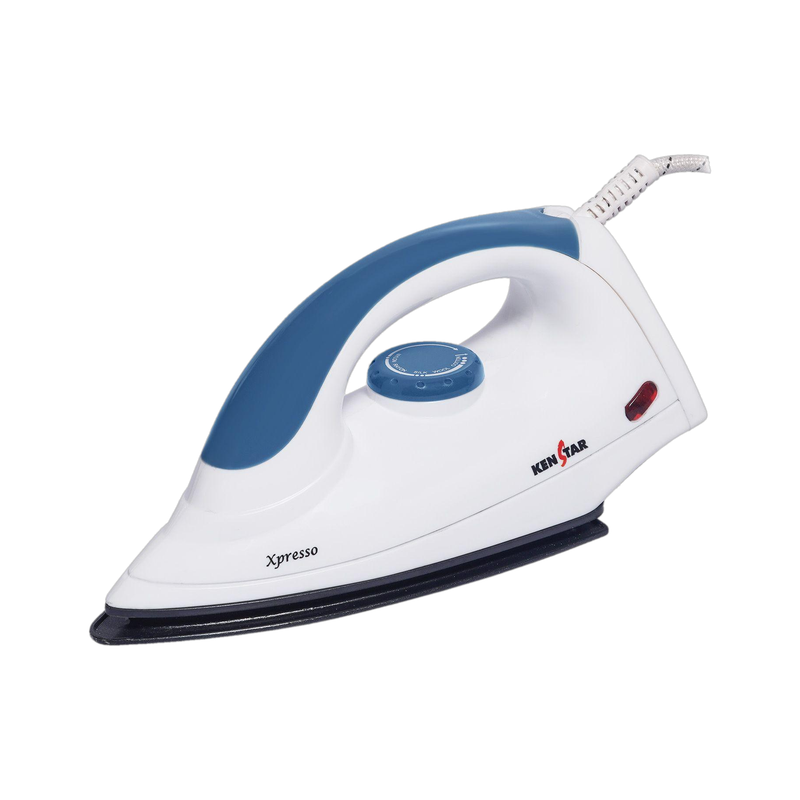 Kenstar by Kenstar Xpresso 1000 W Dry Iron(White & Blue)