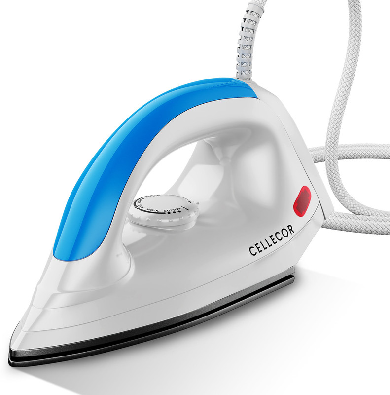 Cellecor CDILW10 1000 W Dry Iron(White)