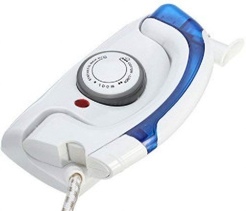 Fitaza by FITAZA Travel Folding Handel Portable Powerful Mini Electrical Steam Iron 230 W Dry Iron(White)