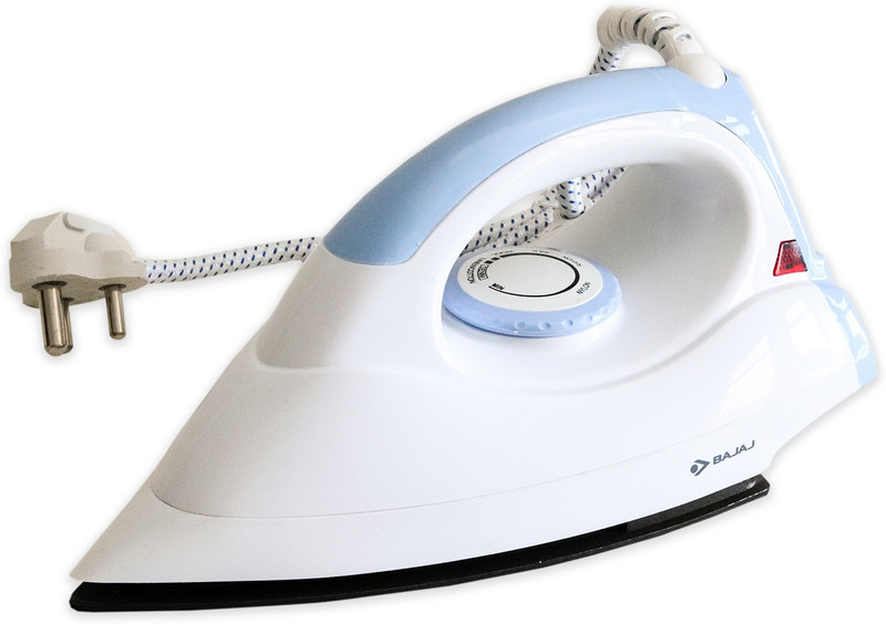 BAJAJ DX 4 NEO Pro 1000 W Dry Iron(White, Sky Blue)