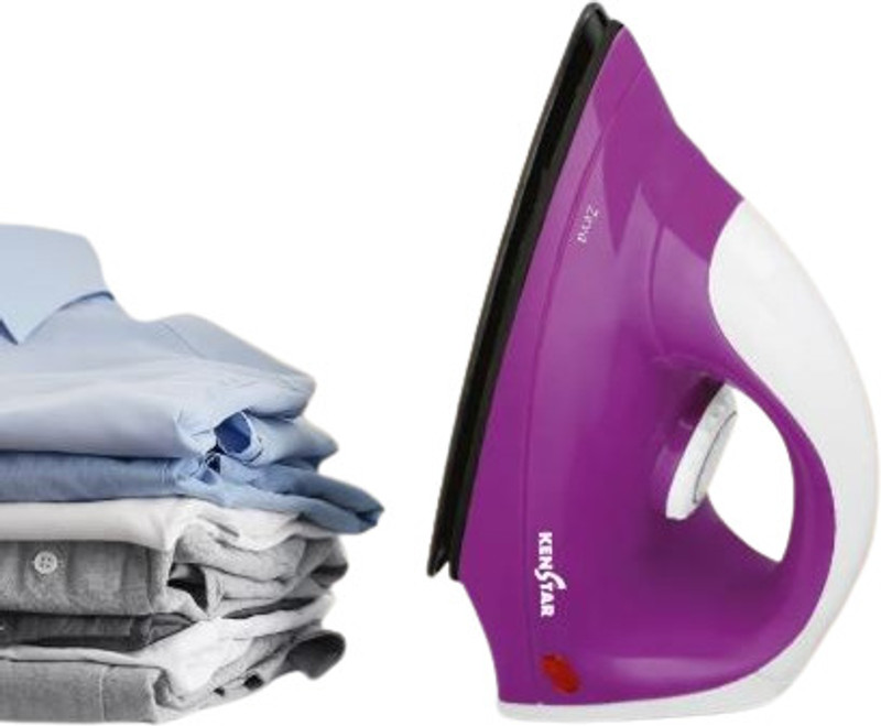Kenstar by Kenstar ZEVA 1000 W Dry Iron(White, Purple)