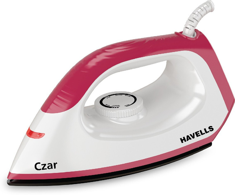 HAVELLS by Havells CZAR DRY IRON 1000 WATT 1000 W Dry Iron(RUBY AND WHITE)